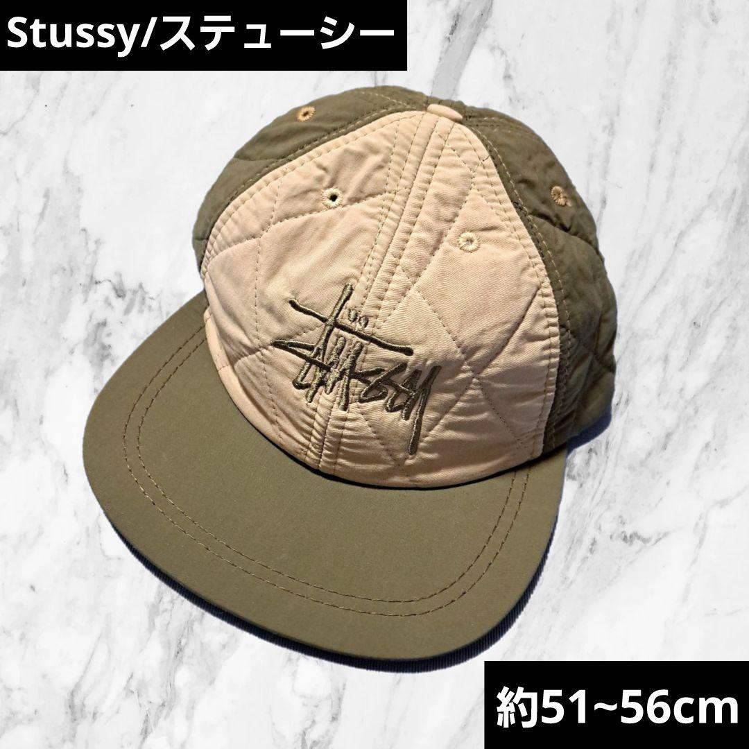 値下げ！希少！！【Stussy】キャップ ベージュ/オリーブ LA
