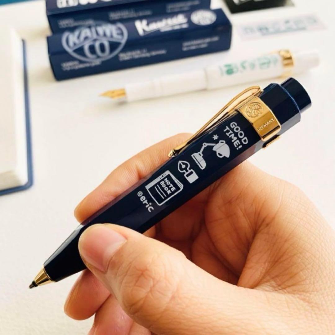 【新品未開封】eric×KAWECO クラッシックネイビーボールペン