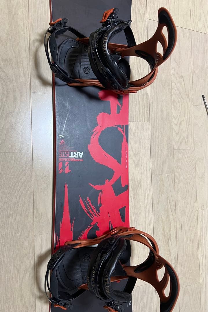 【値下げ】NOVEMBER スノーボード 154cm ARTISTE 2点セット