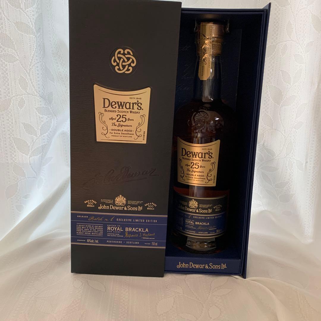 ウイスキー DEWAR'S 25
