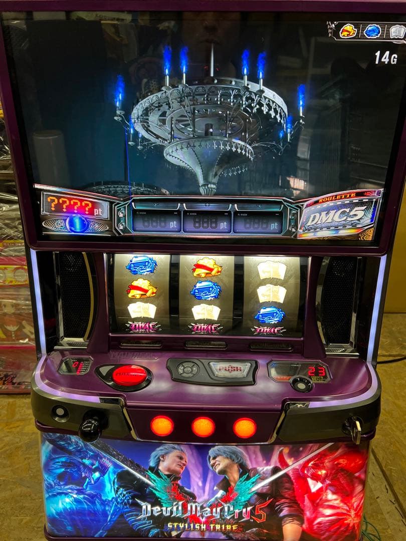 スマスロ実機　Devil May Cry 5 ジャンク品　簡易ユニット付き
