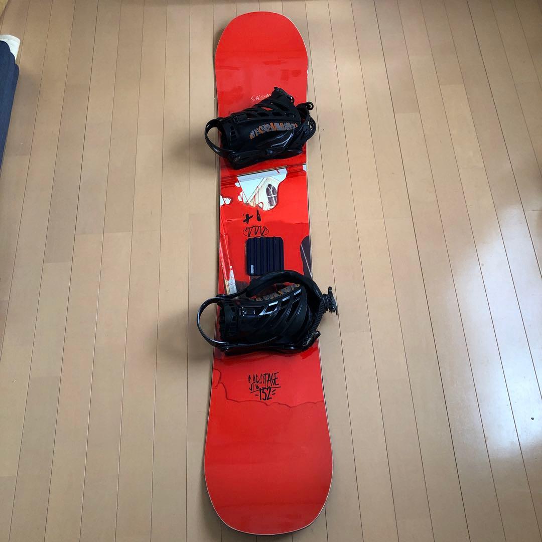 スノーボードサロモン、サボタージュ、サイズ152、ビンディングアルペンオリジナル
