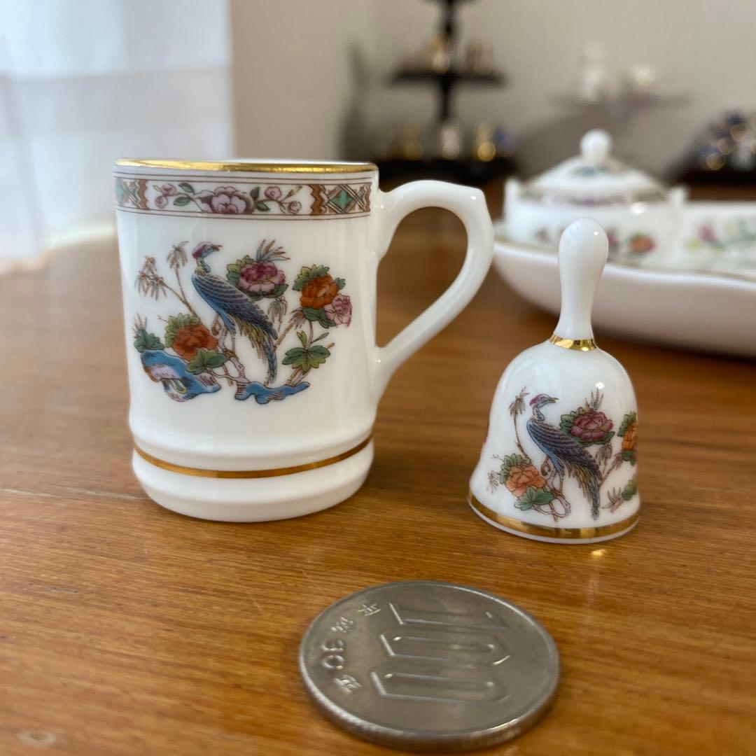 ウェッジウッド　クタニクレーン　ミニチュアセット　黒壺　14ピース