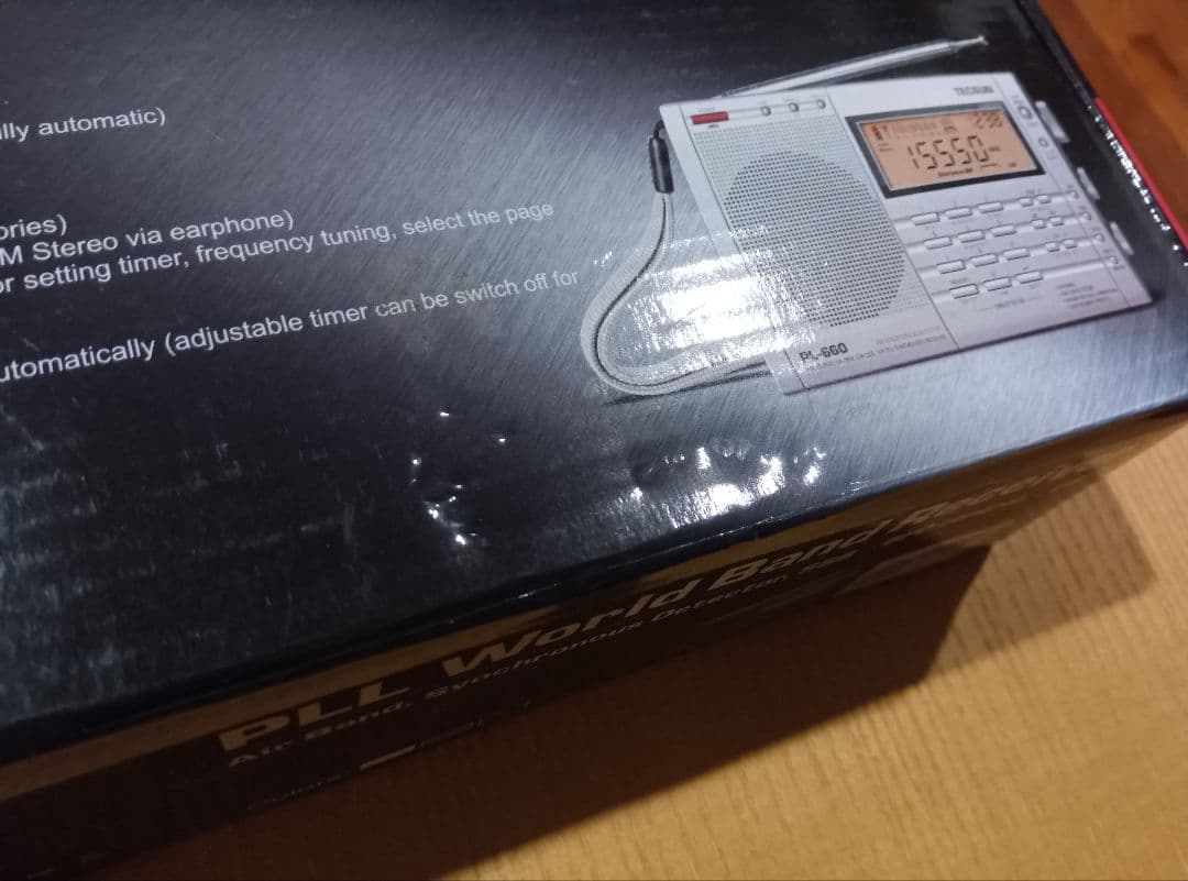 TECSUN PL-660 高性能BCLラジオ（ ループアンテナおまけ）