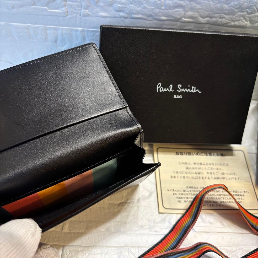 ✨Paul Smith シティエンボス　名刺入れ　新品未使用品　ブラック