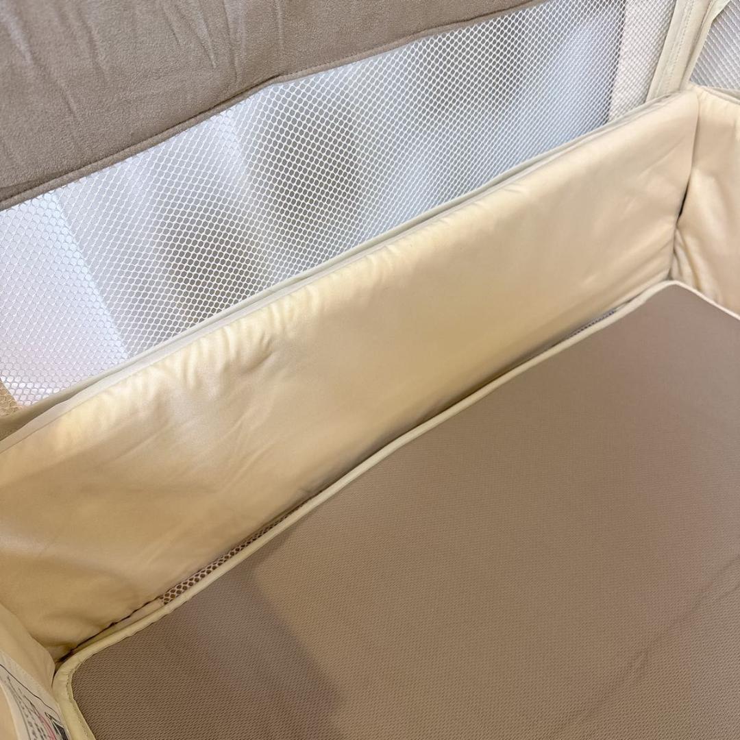 Aprica ココネルエアープラス ベビーベッド ほぼ未使用 シュークリーム