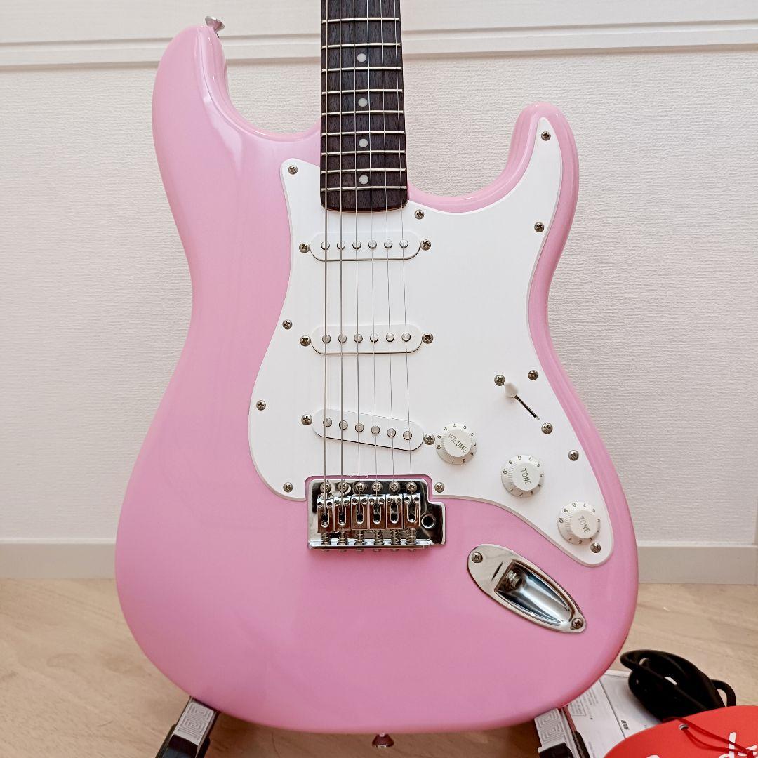 美品 ｜Squier ストラトキャスター ピンク ｜メンテ済