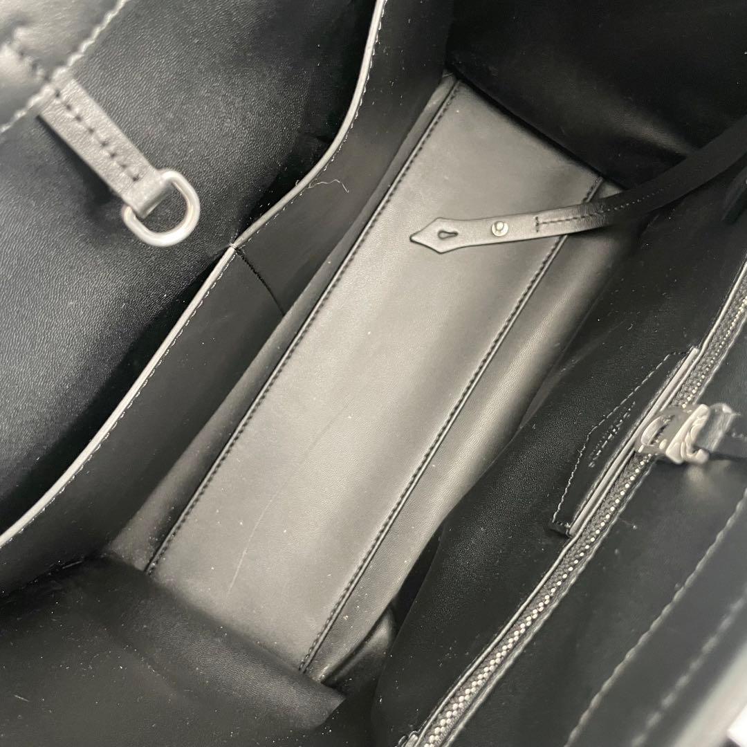 【極美品】モンブラン 2way ソフト スモール トートバッグ ブラック