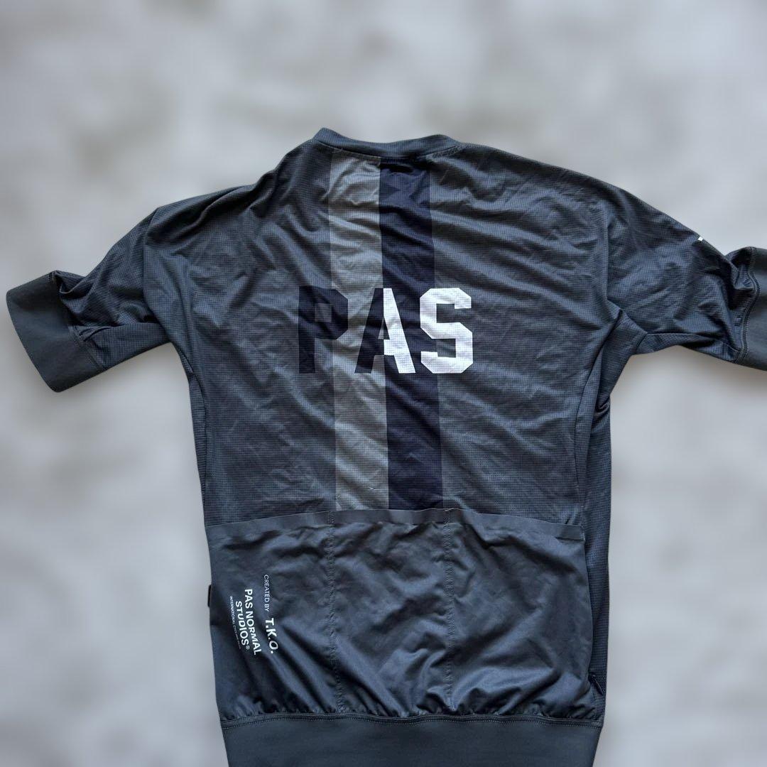PAS NORMAL STUDIOS サイクルジャージ S ダークグレー
