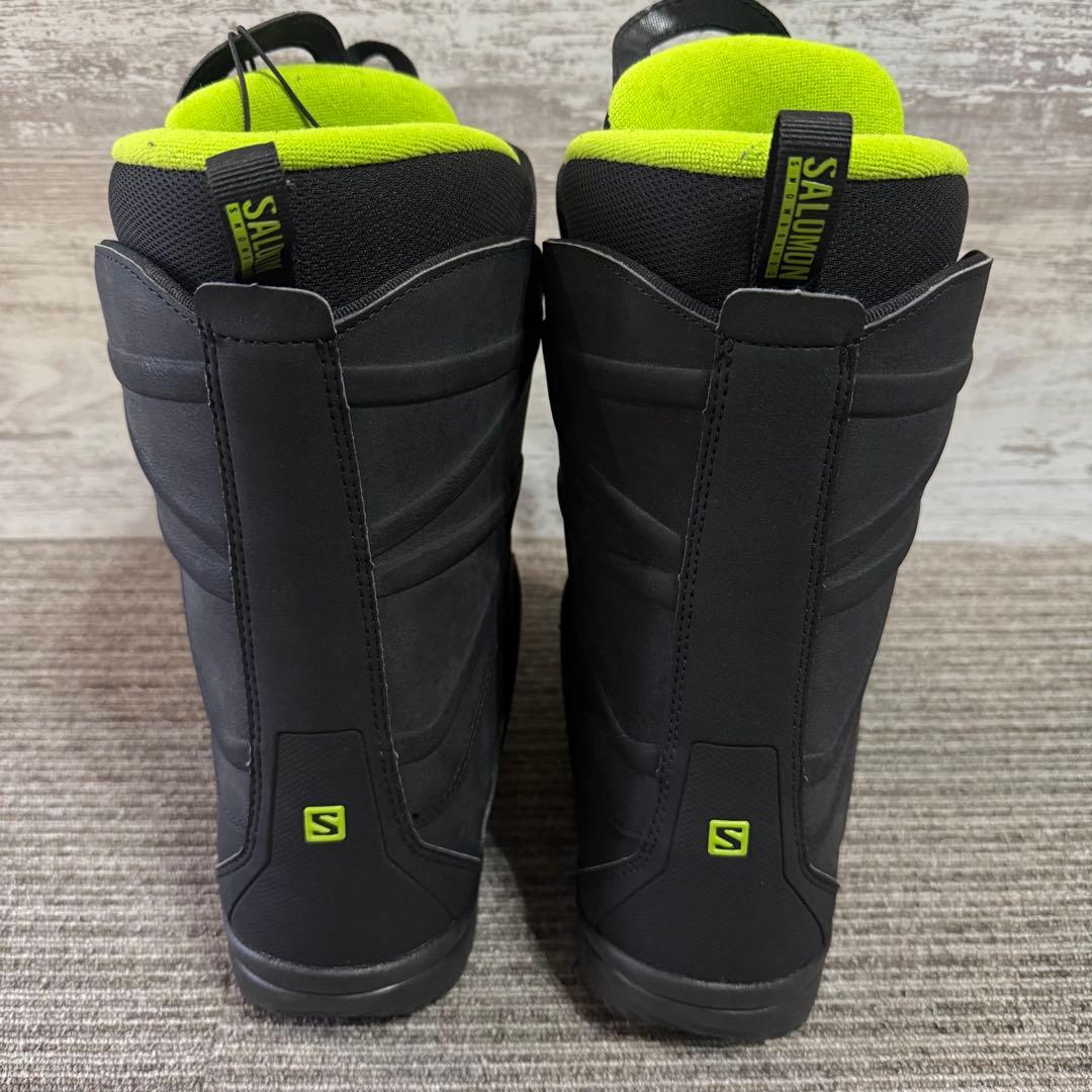 美品　salomon サロモン ブーツ　FACTION BOA ライム　おまけ付