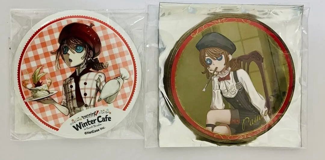 第五人格 画家 エドガー カフェ 缶バッジ セット