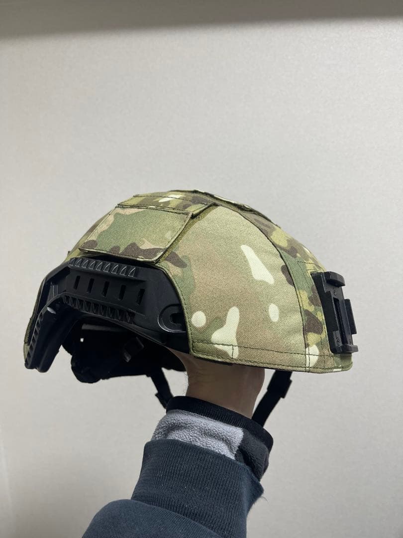 ロシア装備 FSB SHOP製 LShZ 1+ ヘルメット レプリカ マルチカム