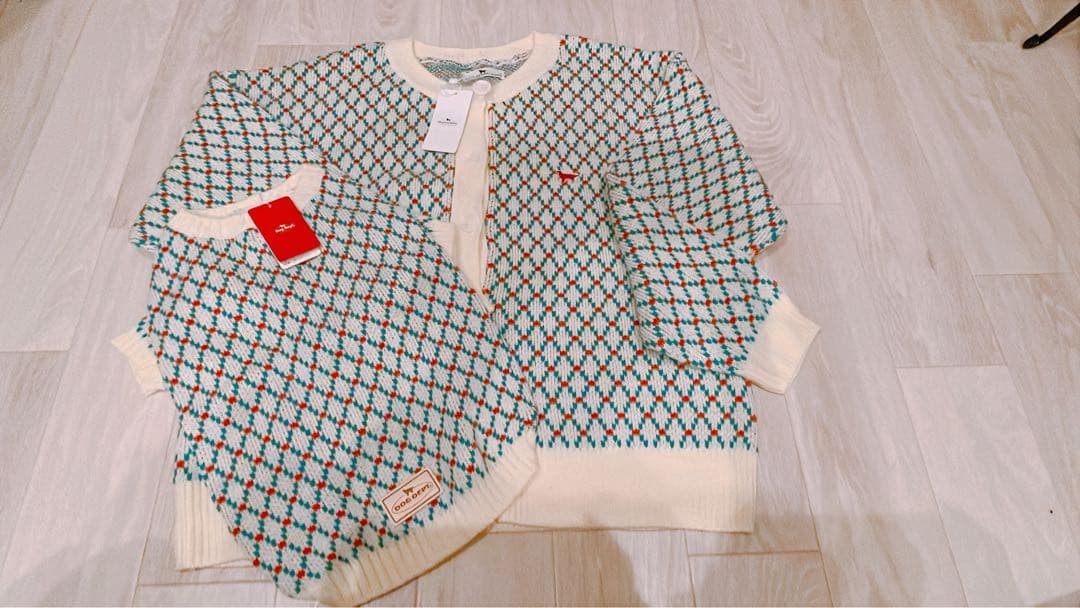 DOG DEPT ペア♡ニットカーディガン