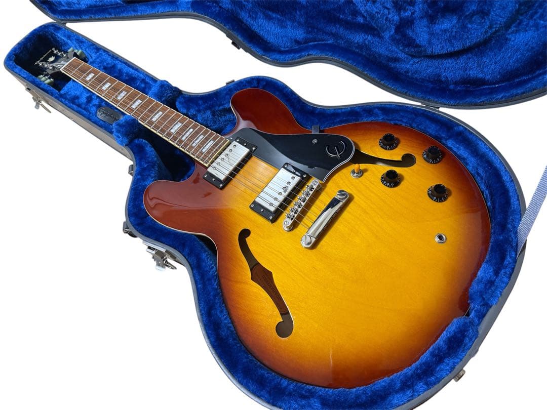 美品！エピフォン CUSTOM SHOP セミアコ Dot ES 335 PRO