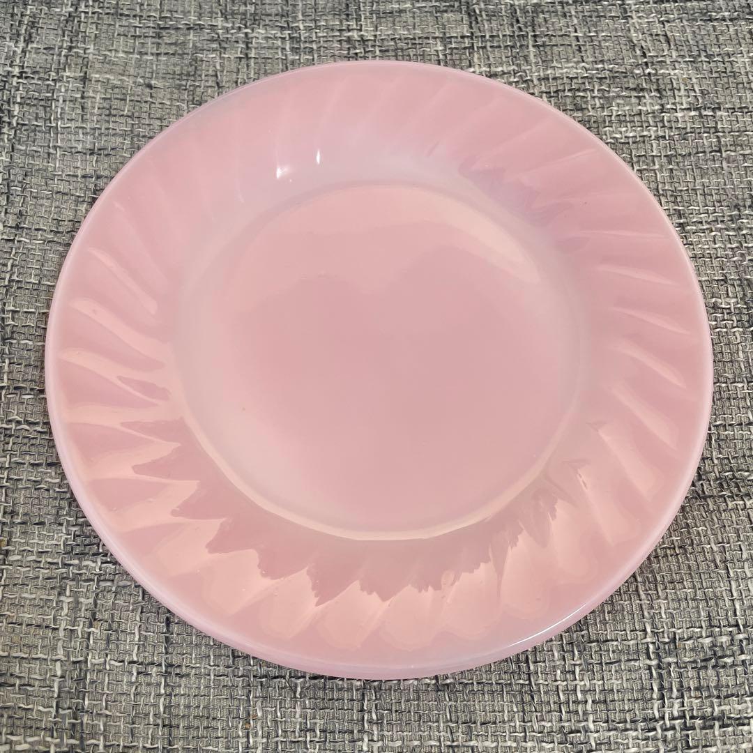 美色 ファイヤーキング ローザイト サラダプレート ピンク