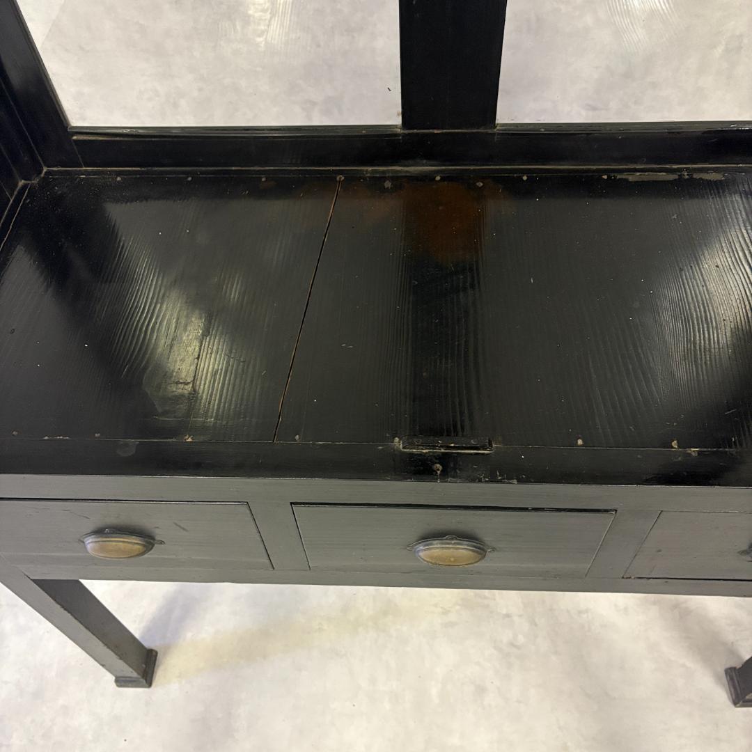 アンティーク　ケビントガラスケース