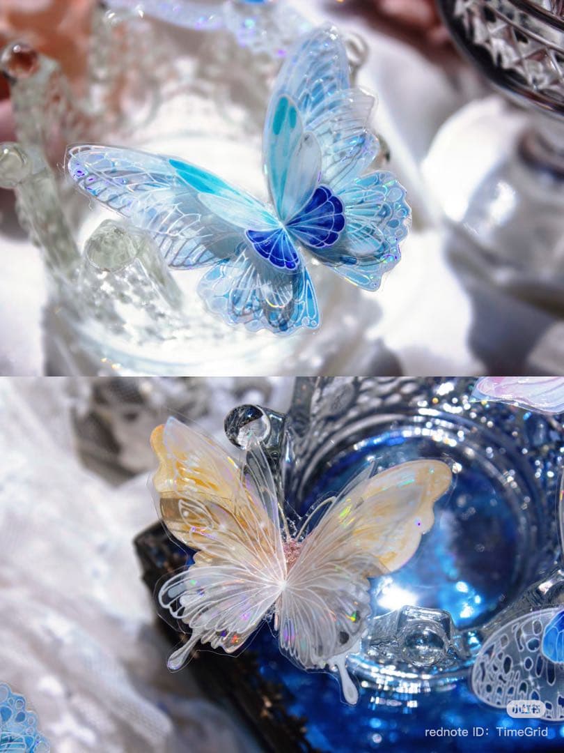 时间格子《虹息之羽》海外マスキングテープ　マステ 【2386】