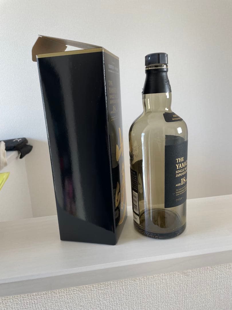 【空瓶】山崎18年１本　箱付