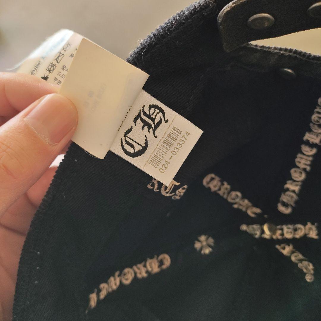 タイムセール【幻】クロムハーツ　コーデュロイ　ダガーキャップ　オールドクロム