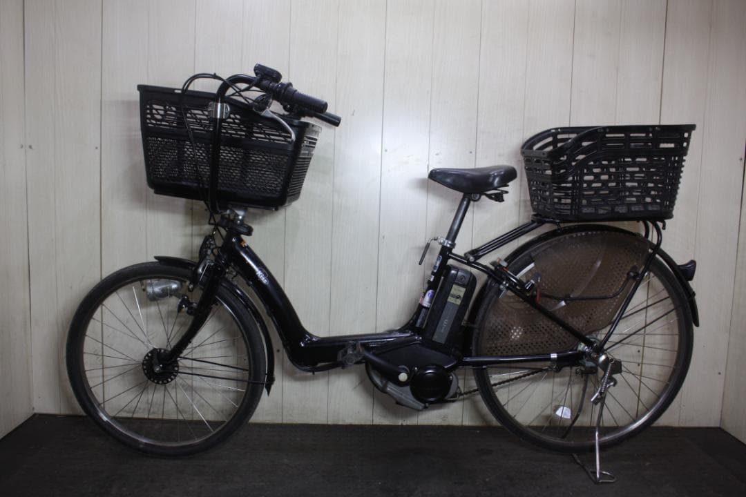 ヤマハPAS KISS X562-4002 22-26型大容量8.1AH 黒