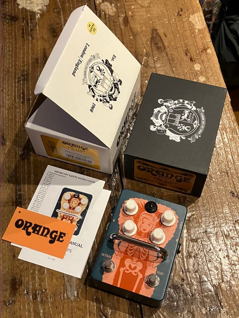 ギター orange fur coat fuzz