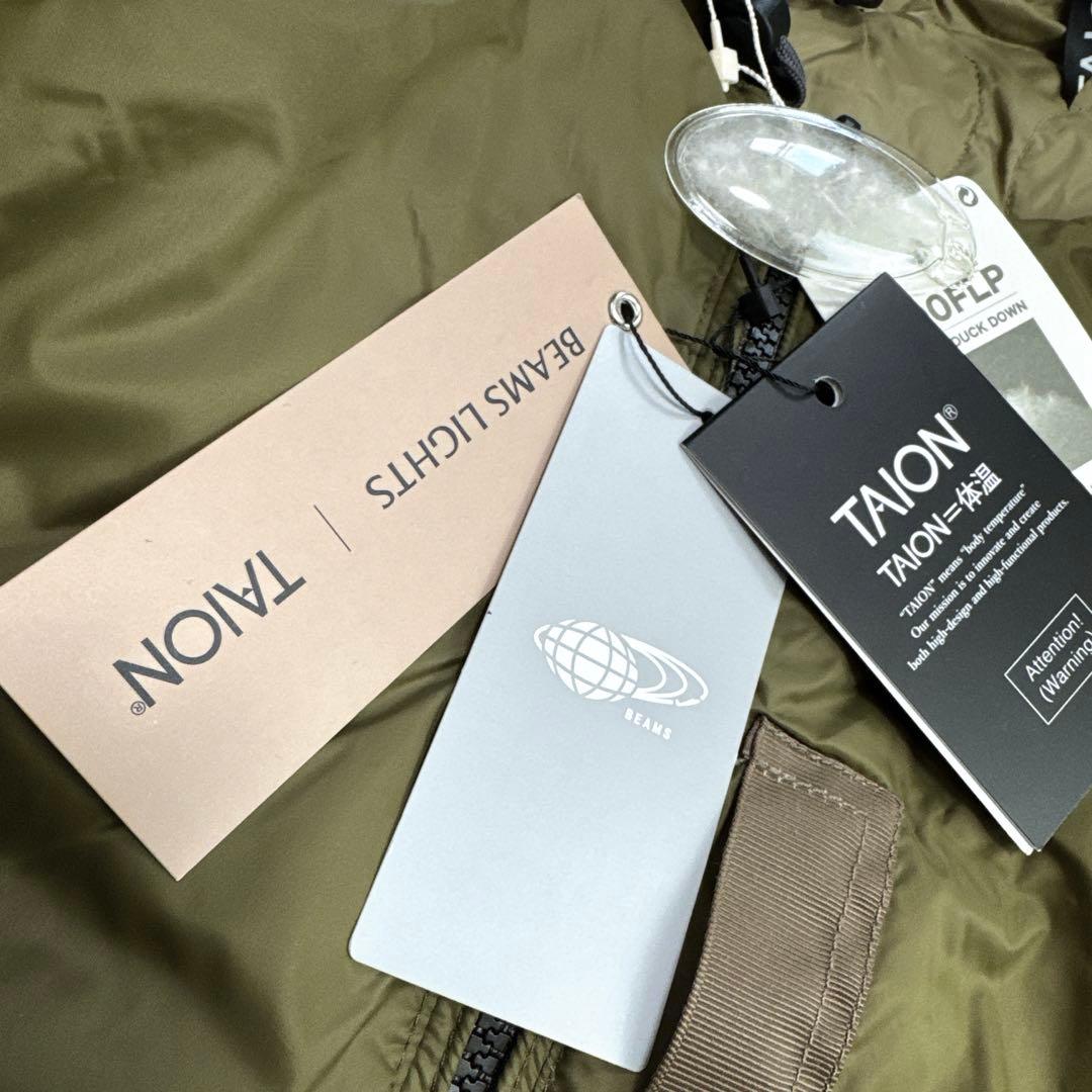 タグ付き【未使用品】TAION 別注 ミリタリー リバーシブル インナーダウン
