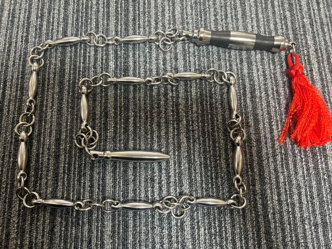 ステンレス　十三節鞭　　中国武術