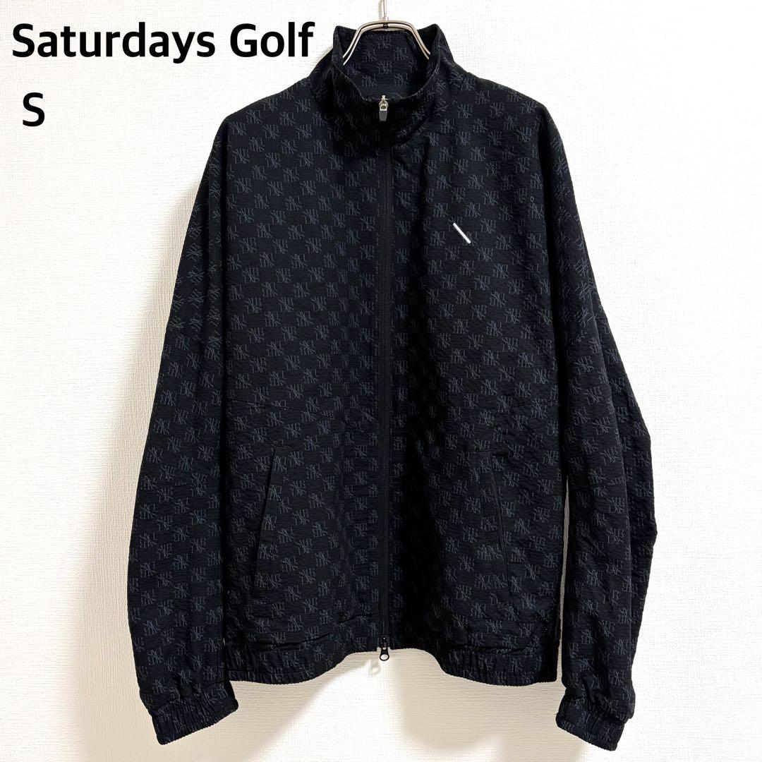 SATURDAYS SURF NYC ゴルフ シアサッカージャケット ブルゾン