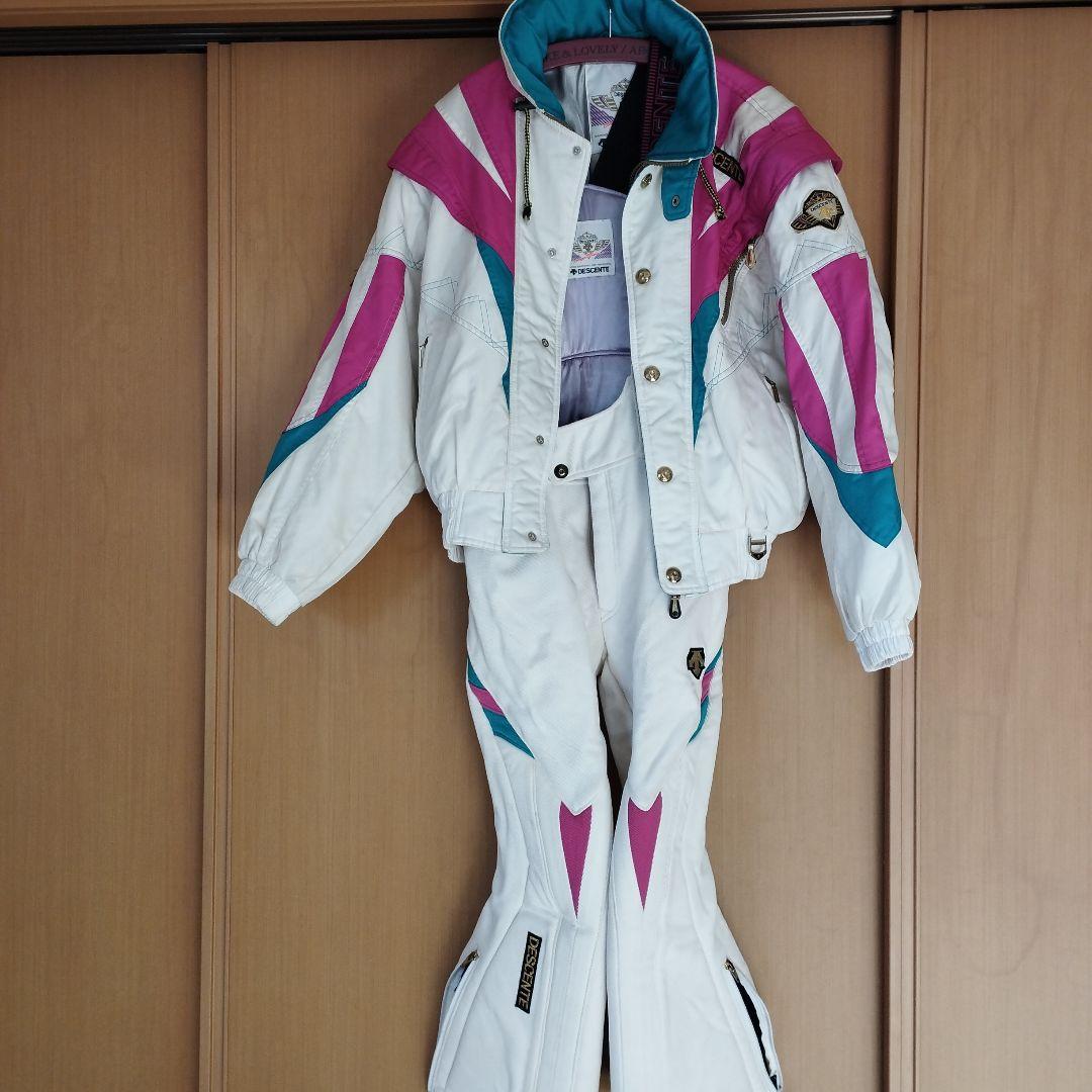 DESCENTEデモパン　スキーウェア　バブリーの残影　上