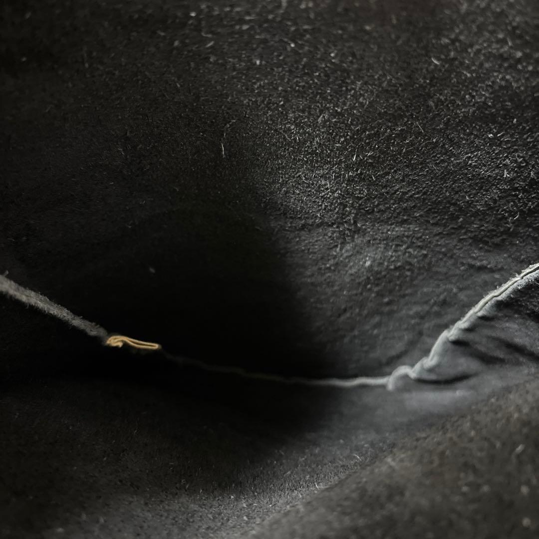 BAGGU レザー　ハンドバッグ　エコバッグ　黒　濃紺