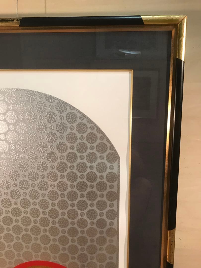 エルテ　「エメラルドの瞳」　シルクスクリーン　直筆サイン・エディション有り