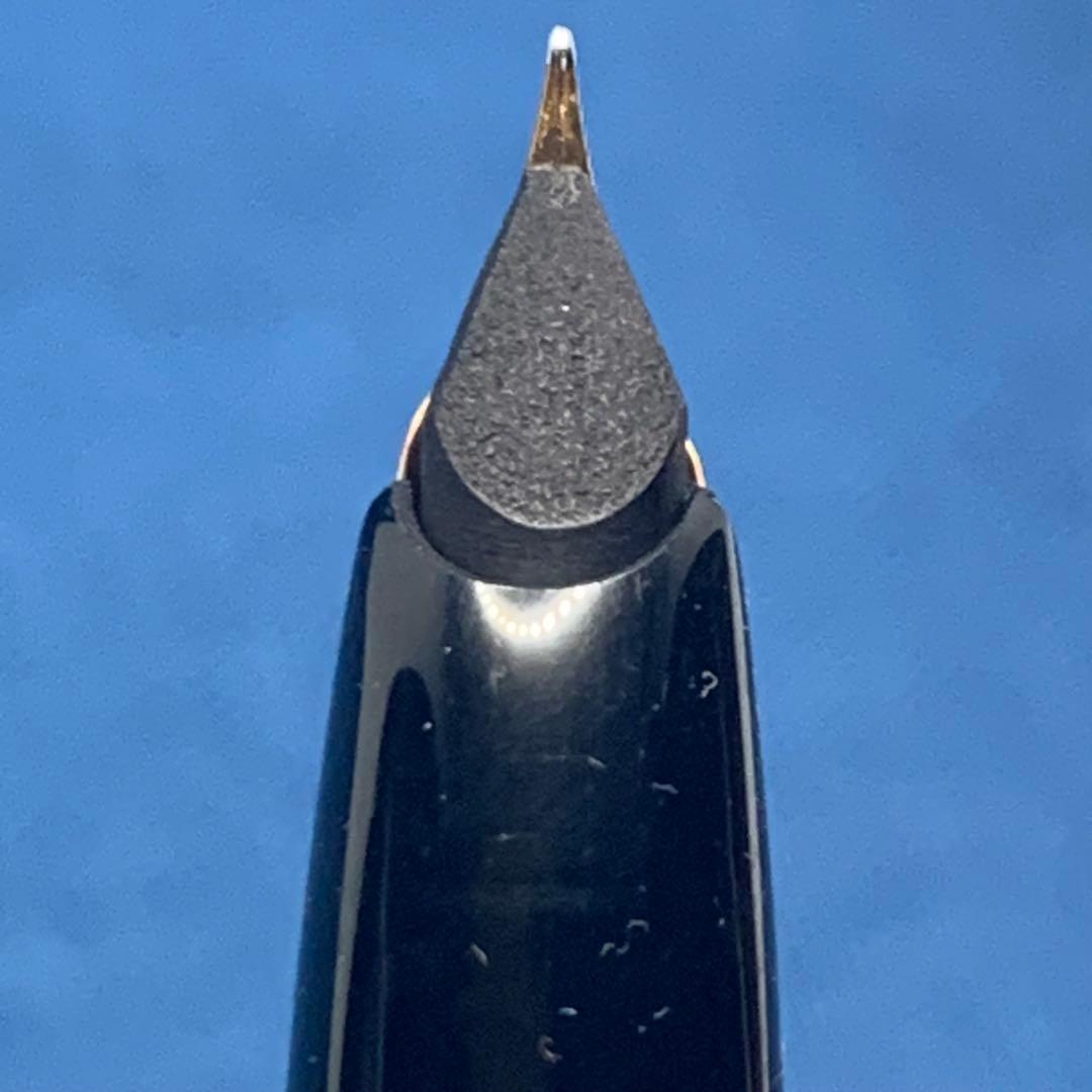 【希少特価】モンブラン　No.121 （過渡期モデル）万年筆18K EF