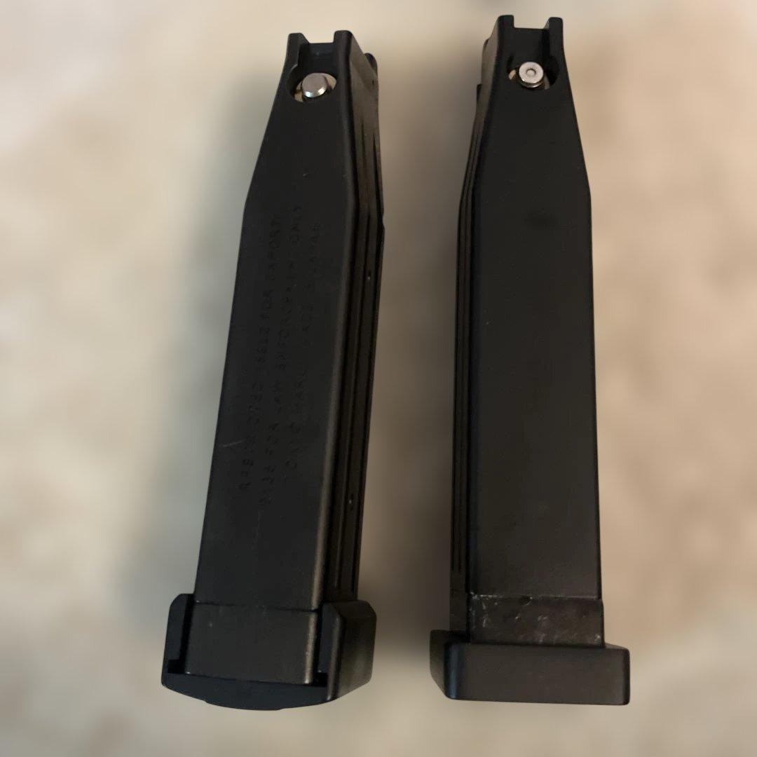 な*。様 東京マルイマガジン1本ガスガンスライド　フレームセットブラック 純正マ