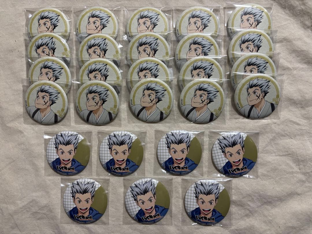 木兎光太郎 缶バッジ 新春の頂 ハイドリ