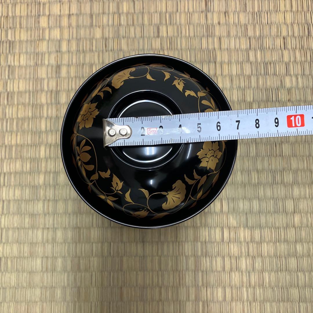 本漆仕上げお吸い物椀(乙造作)