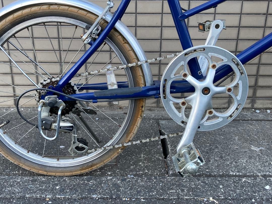 ミニベロ サイマ ミモザ cyma mimosa 外装6段 フロントバスケット