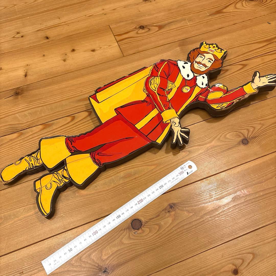 70年代　バーガーキング　ストアディスプレイ　サイン　アメトイ　店舗用