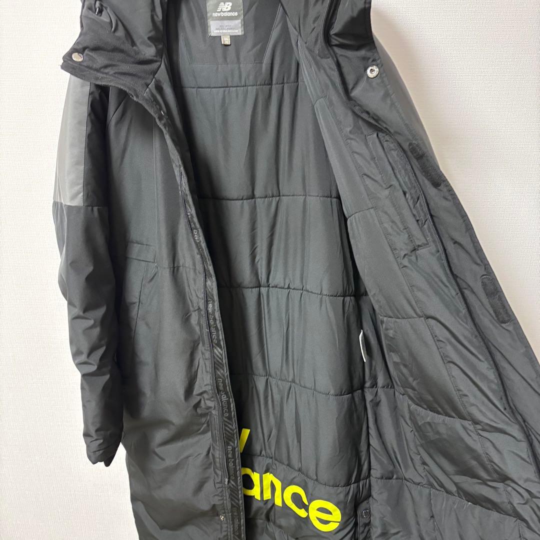 アキペロ　New Balance ニューバランス　ブラック ベンチコート