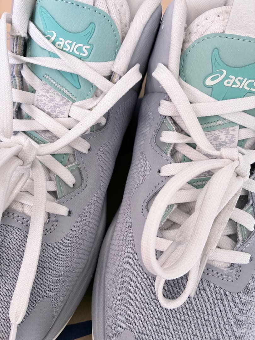 ASICS NOVA SURGE3 グレー ハイカット バスケットシューズ