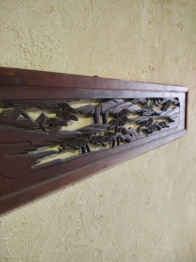 欄間１　古道具　ビンテージ　和建築　店舗什器　M0187