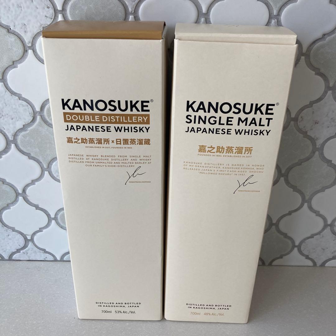 【新品未開封】嘉之助 KANOSUKE シングルモルト ダブルディスティラリー