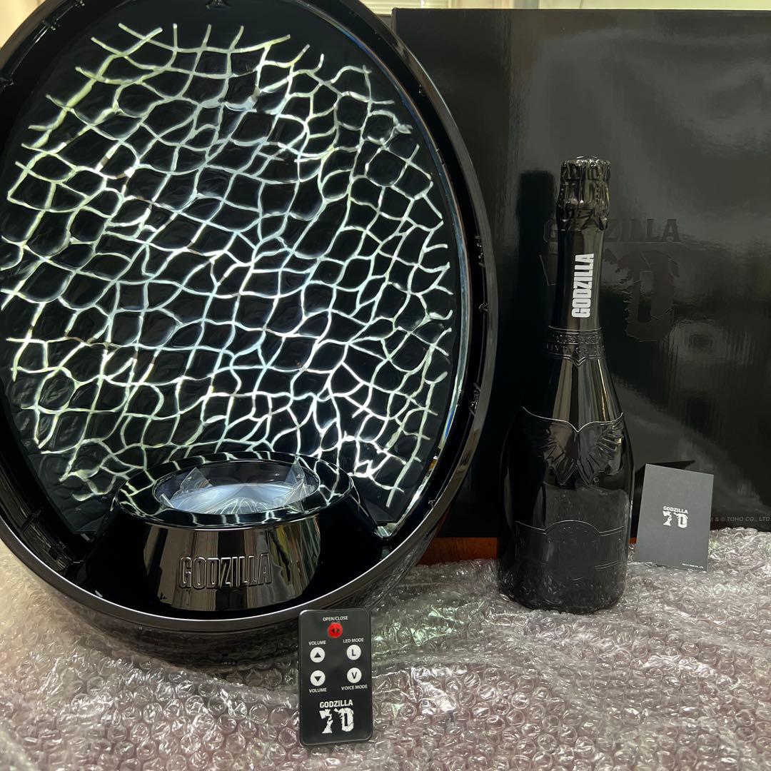 エンジェル シャンパンGODZILLA 70周年記念ボトル