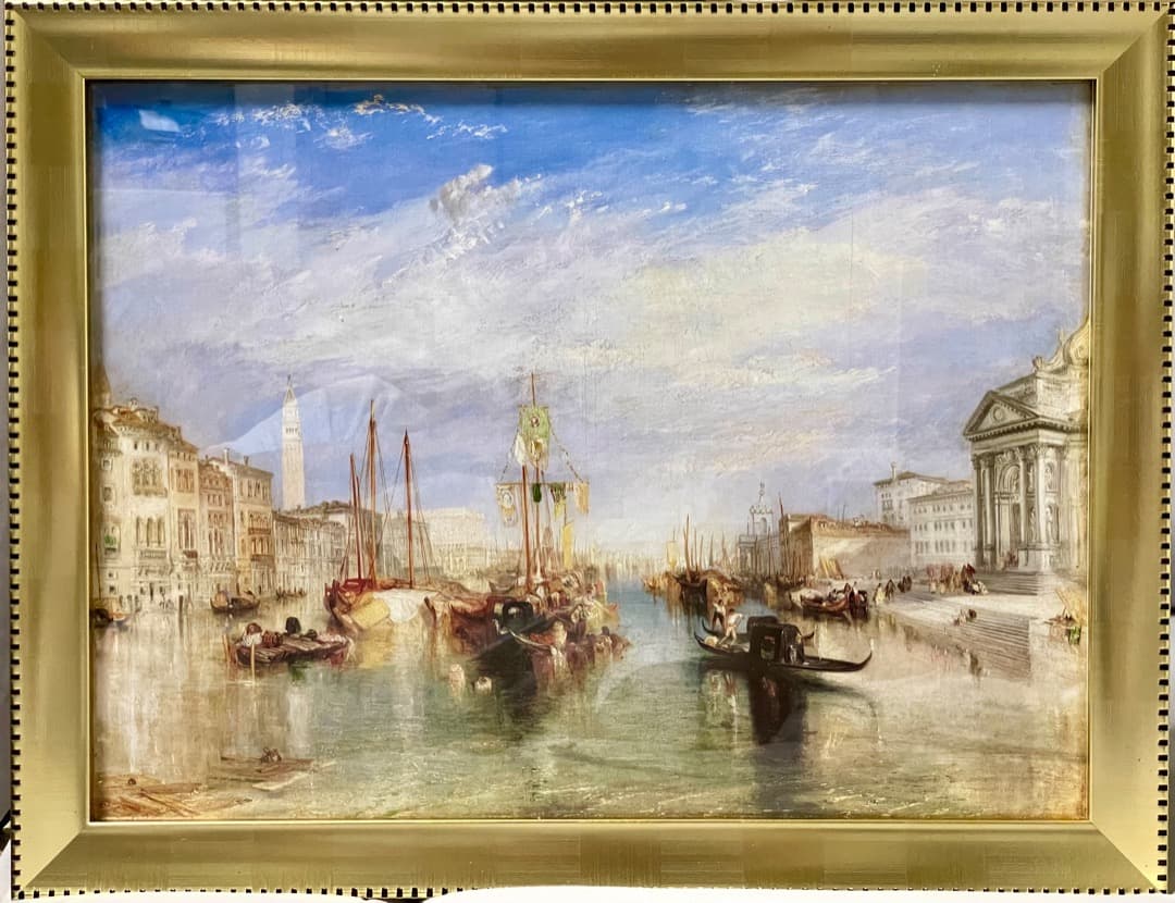 大運河、ヴェネチア【ジョゼフ・マロード・ウィリアム・ターナー】　名画