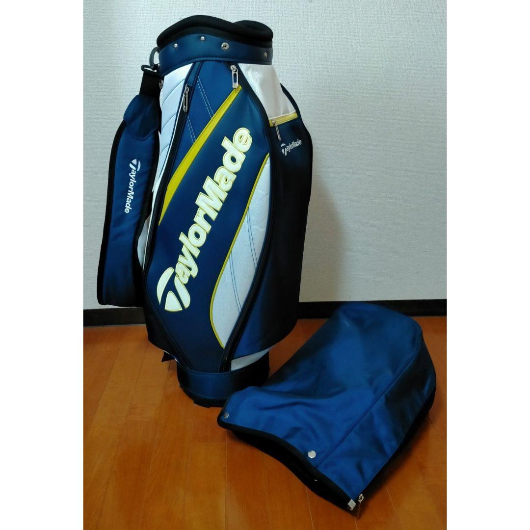 テーラーメイド　キャディバッグ　トゥルーライト　ネイビー　イエロー