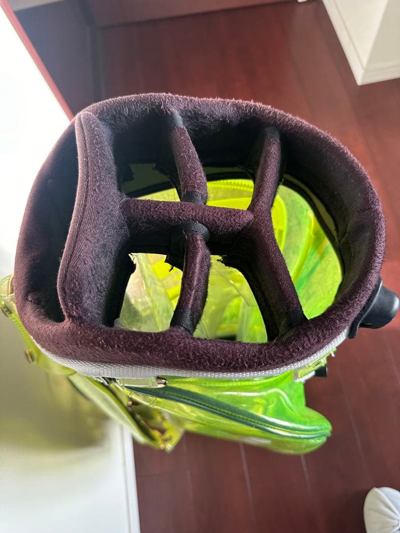 値下げしました！muta ムータマリン　スケルトン　ゴルフ　キャディバック