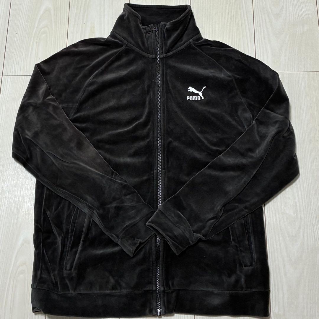 K PUMA ベロア セットアップ 黒 M