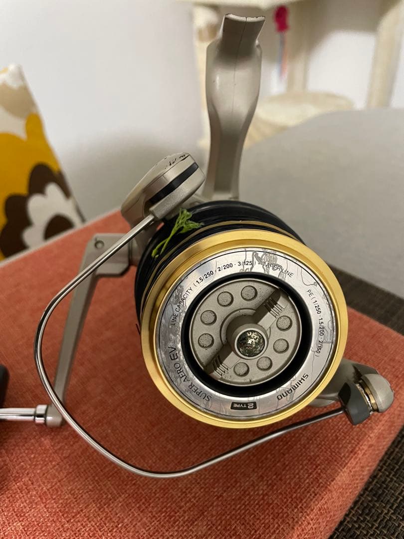 まだまだ現役　シマノ　初代スーパーエアロEV と替えスプール