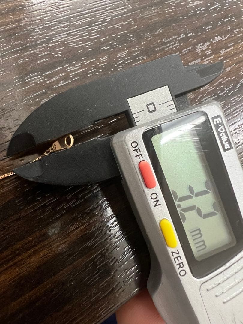 28/美品 ノンブル ゆきざき K18YG ダイヤ ナンバー7 ペンダントトップ