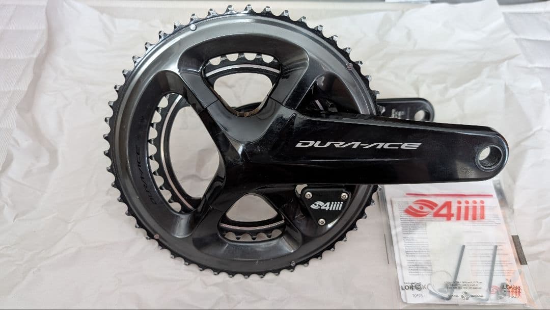 【訳あり】SHIMANO FC-R9100 4iiii 両側パワメ 170mm