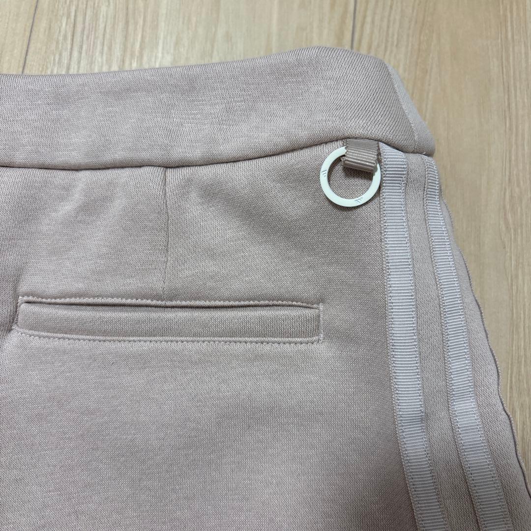 新品アディダスゴルフ セットアップ ジャケット＆スカート Lサイズくすみピンク